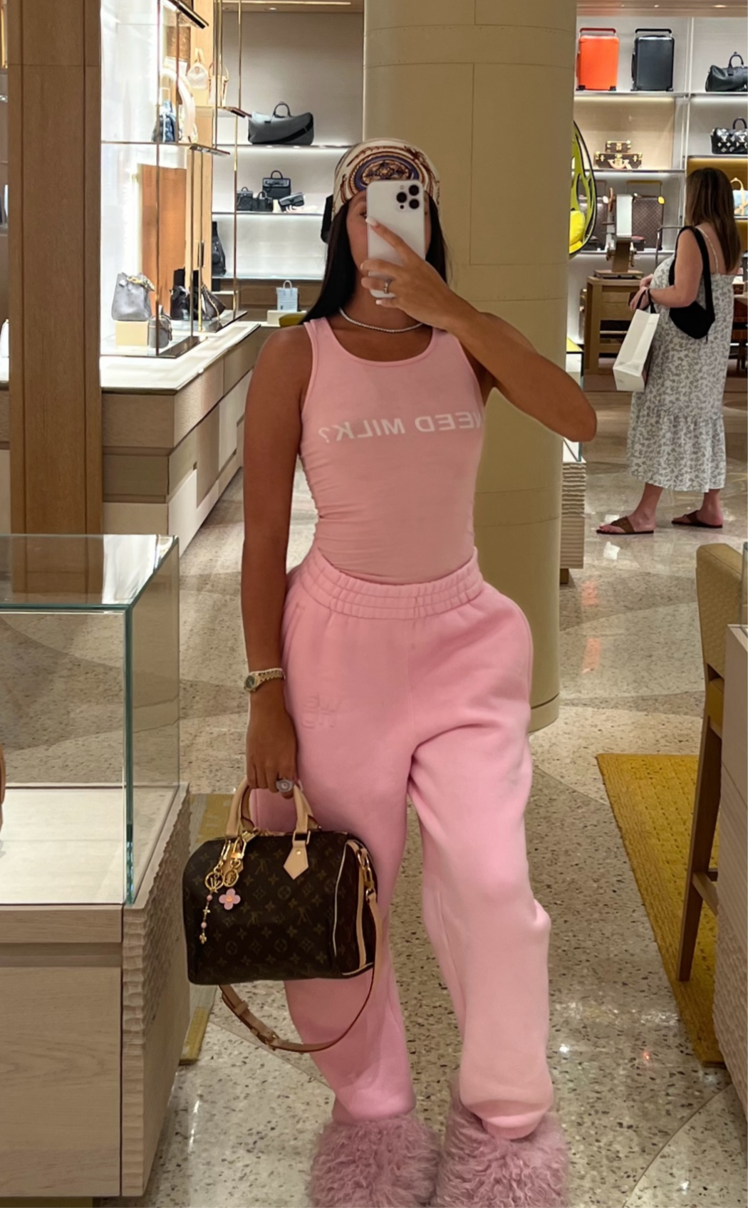 PINK NEED MILK? TANK By Onyx