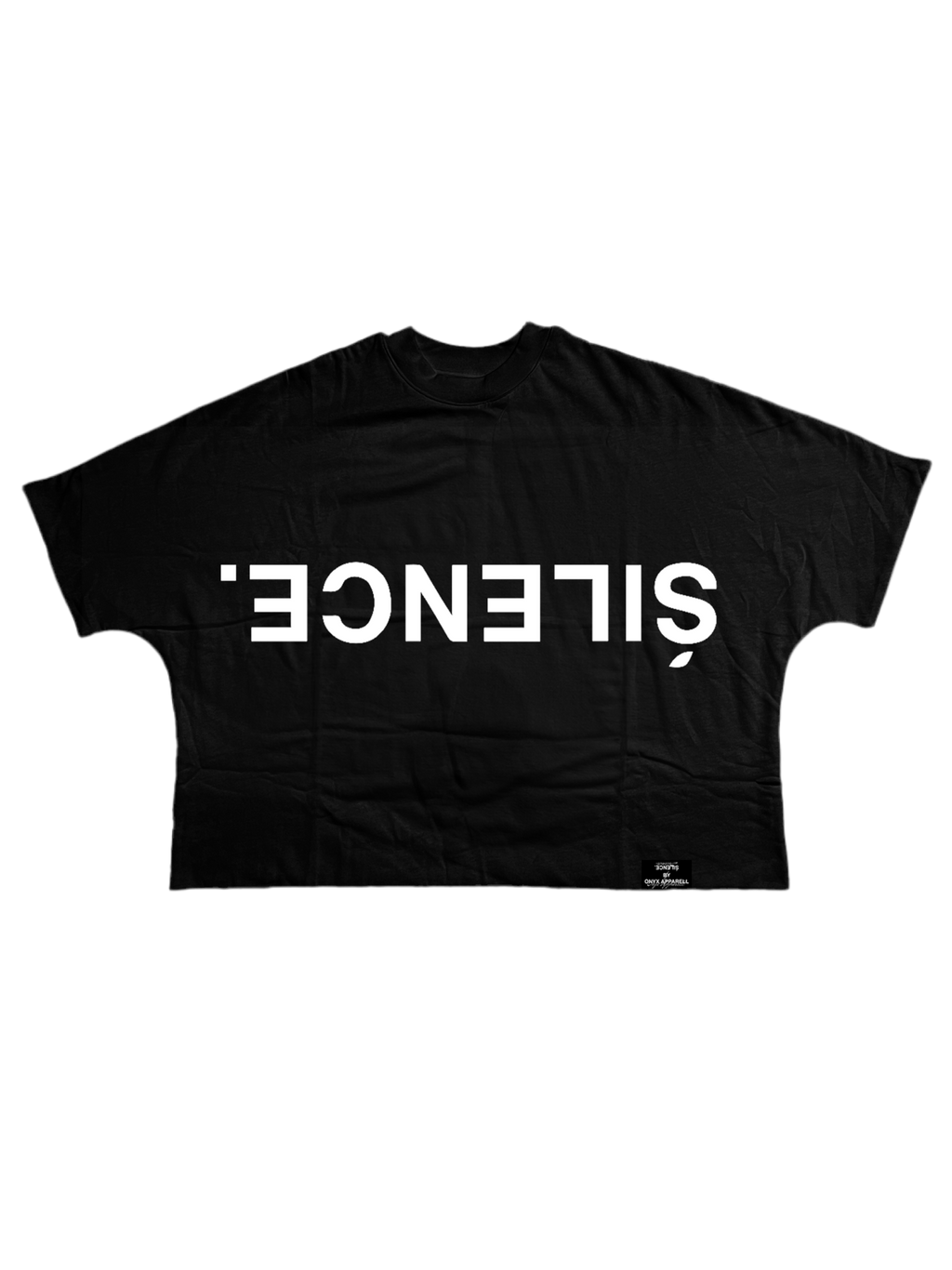 ONYX 2.0 SILENCE TEE IN BLACK