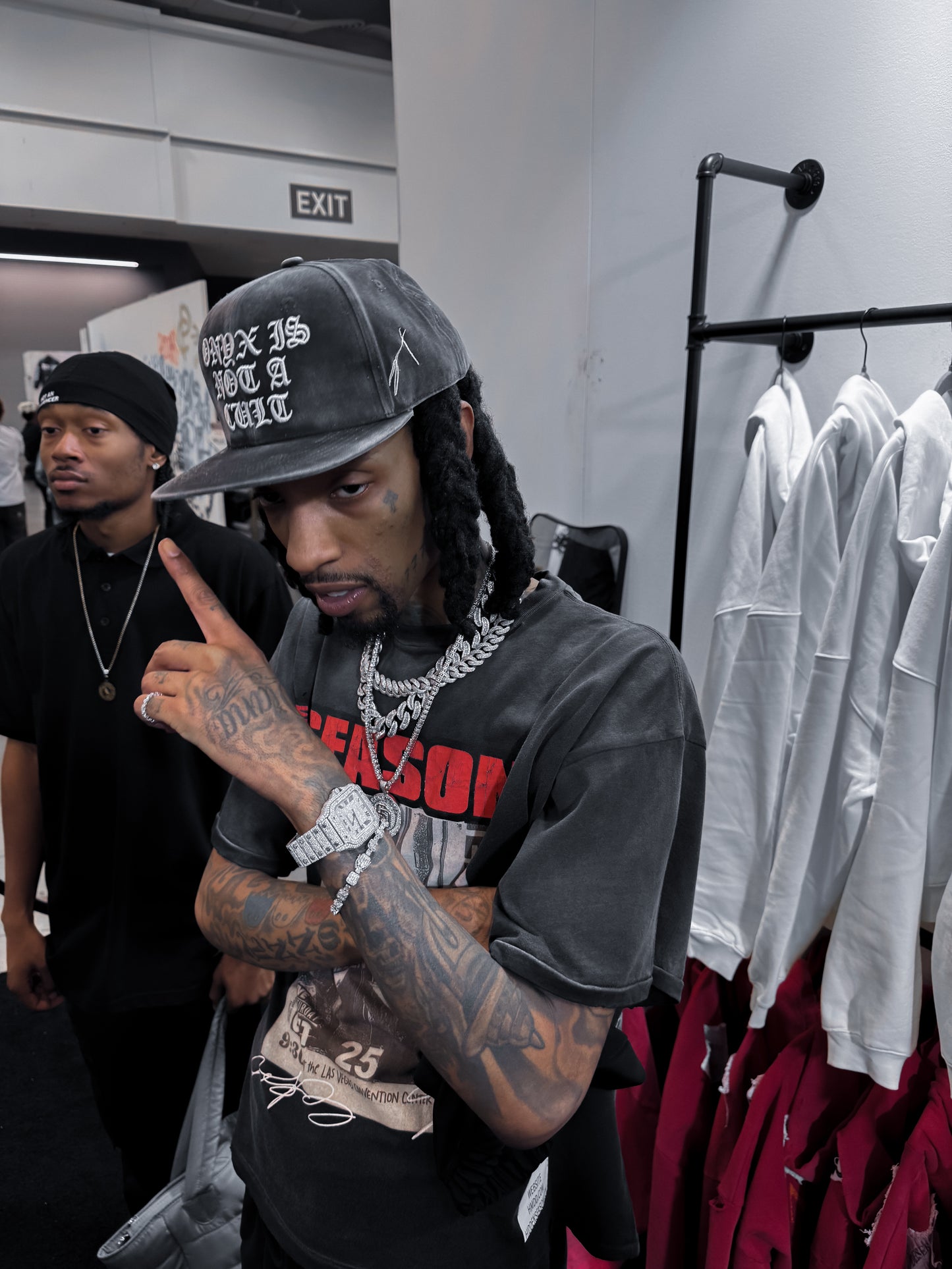 “NOT A CULT” brim