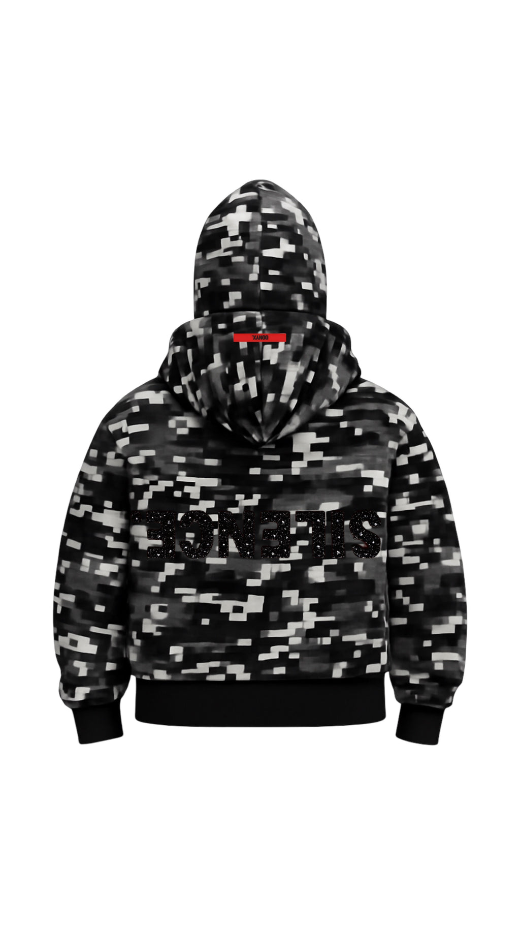 Red Label Ski-Mask Hoodie (Camo)