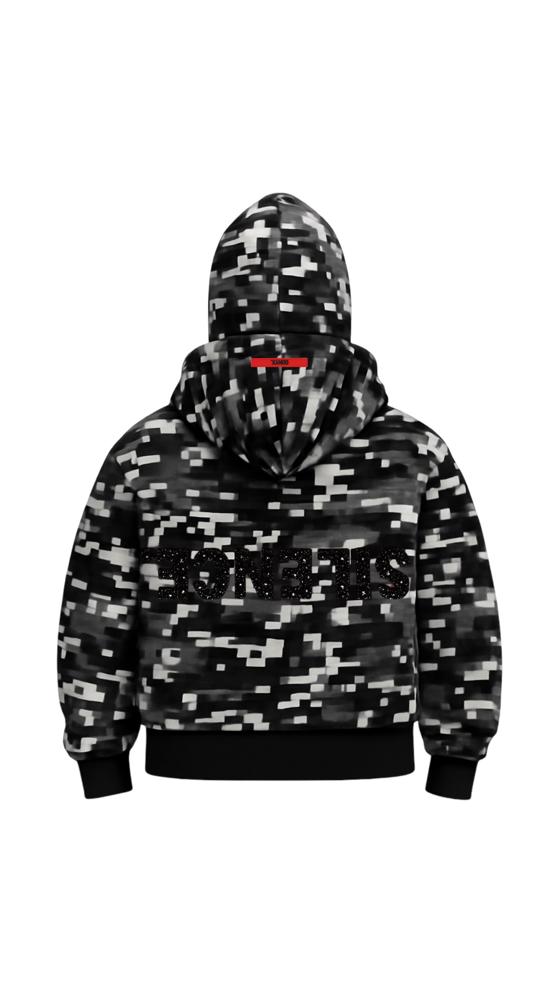 Red Label Ski-Mask Hoodie (Camo)