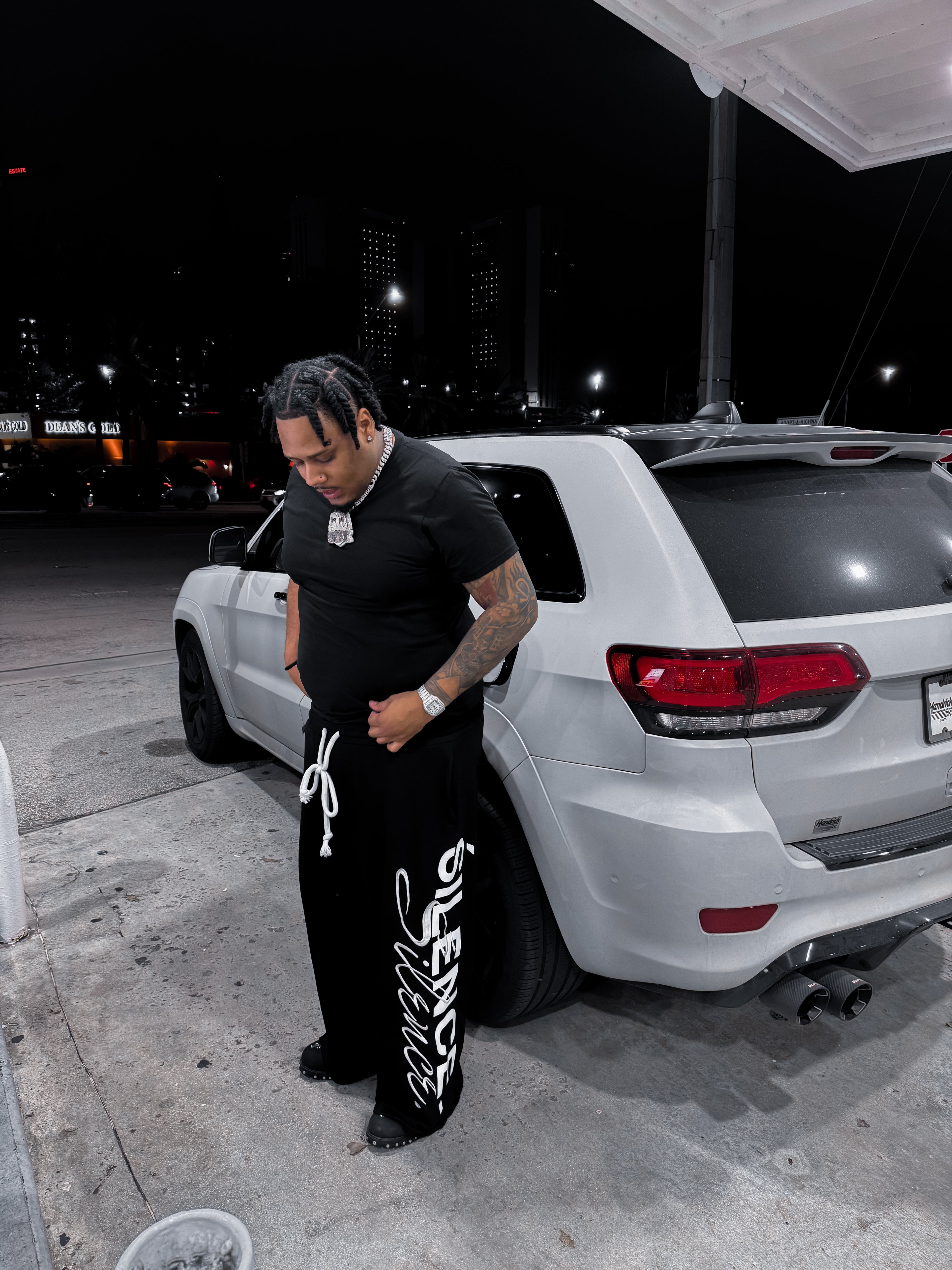 ONYX BLACK TEARS BOTTOMS IN BLACK