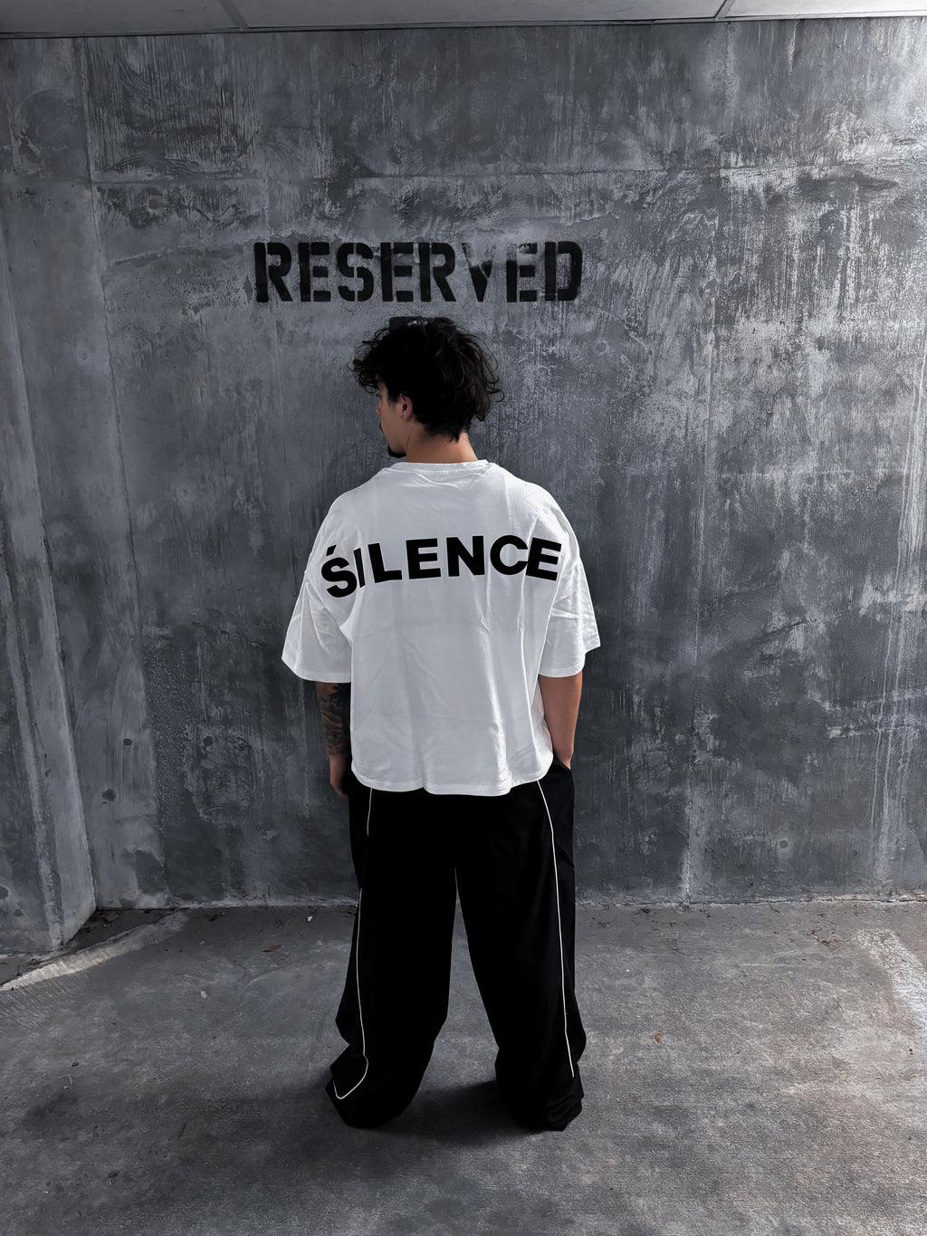 ONYX 2.0 SILENCE TEE IN WHITE