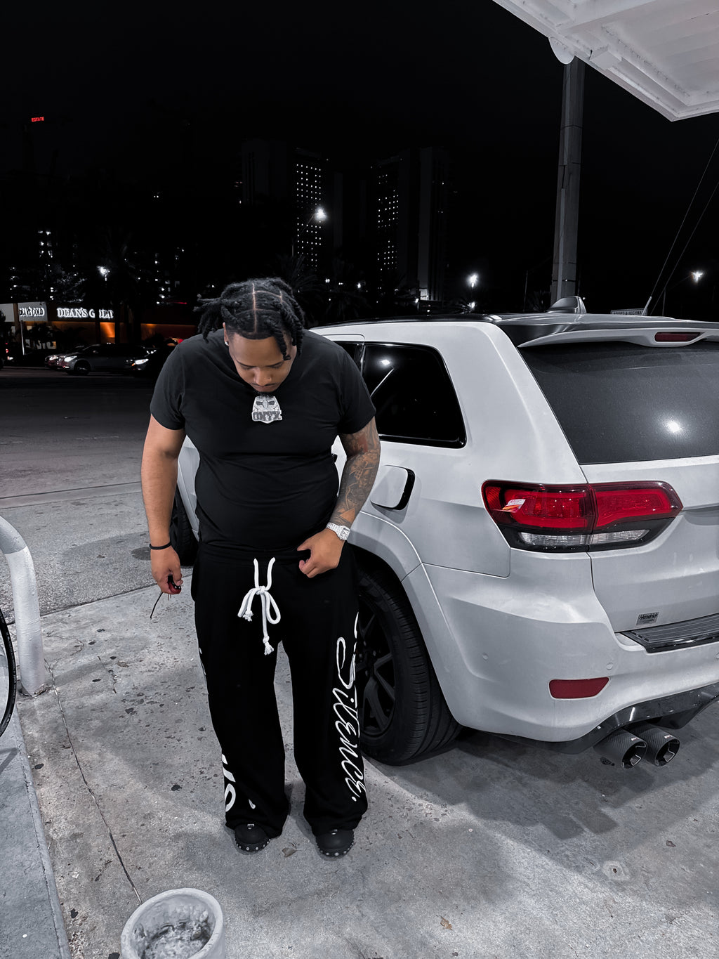 ONYX BLACK TEARS BOTTOMS IN BLACK