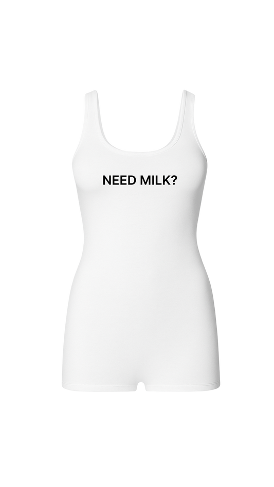 WHITE ONE PIECE NEED MILK? By Onyx