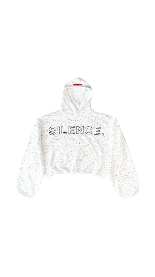 Red Label vvs white stone Hoodie
