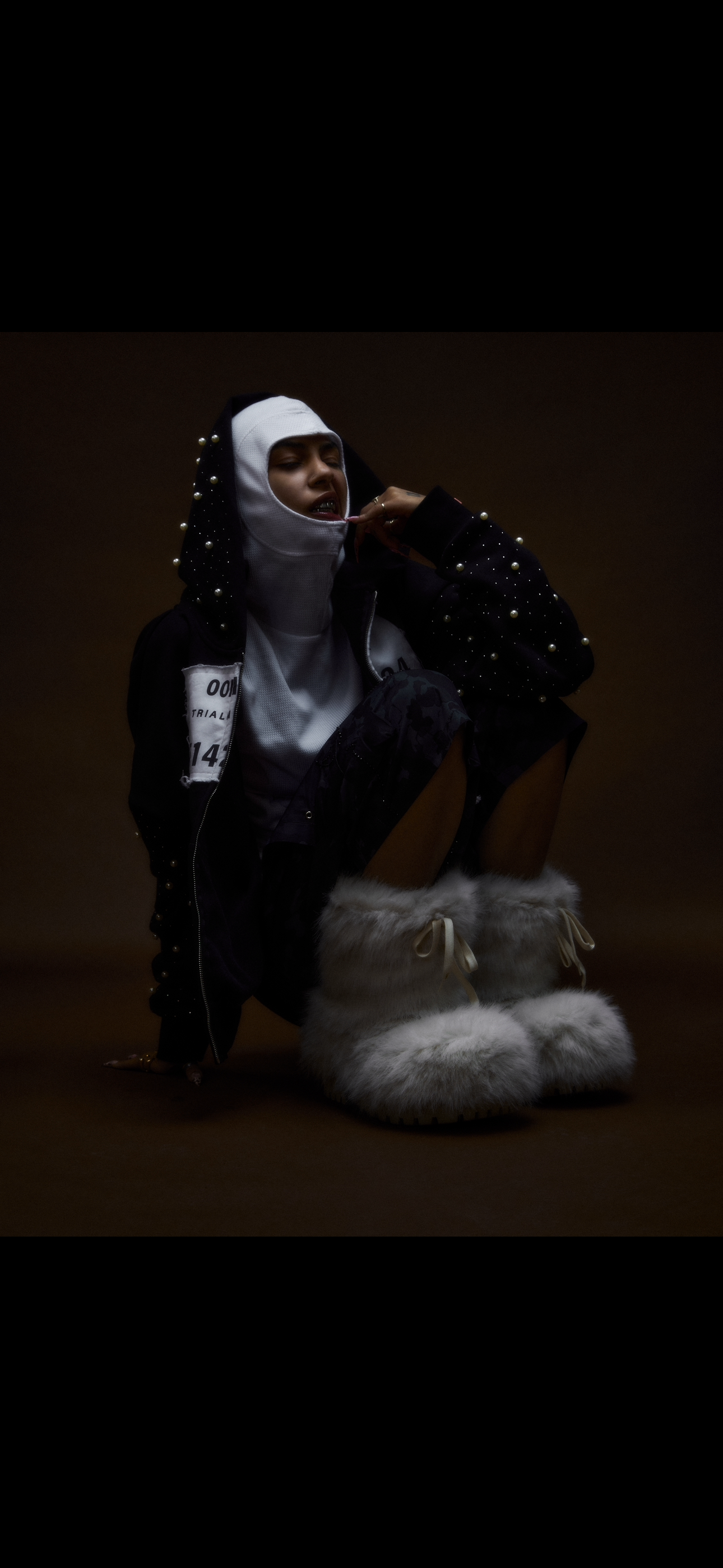 Red Label Pearl Hoodie