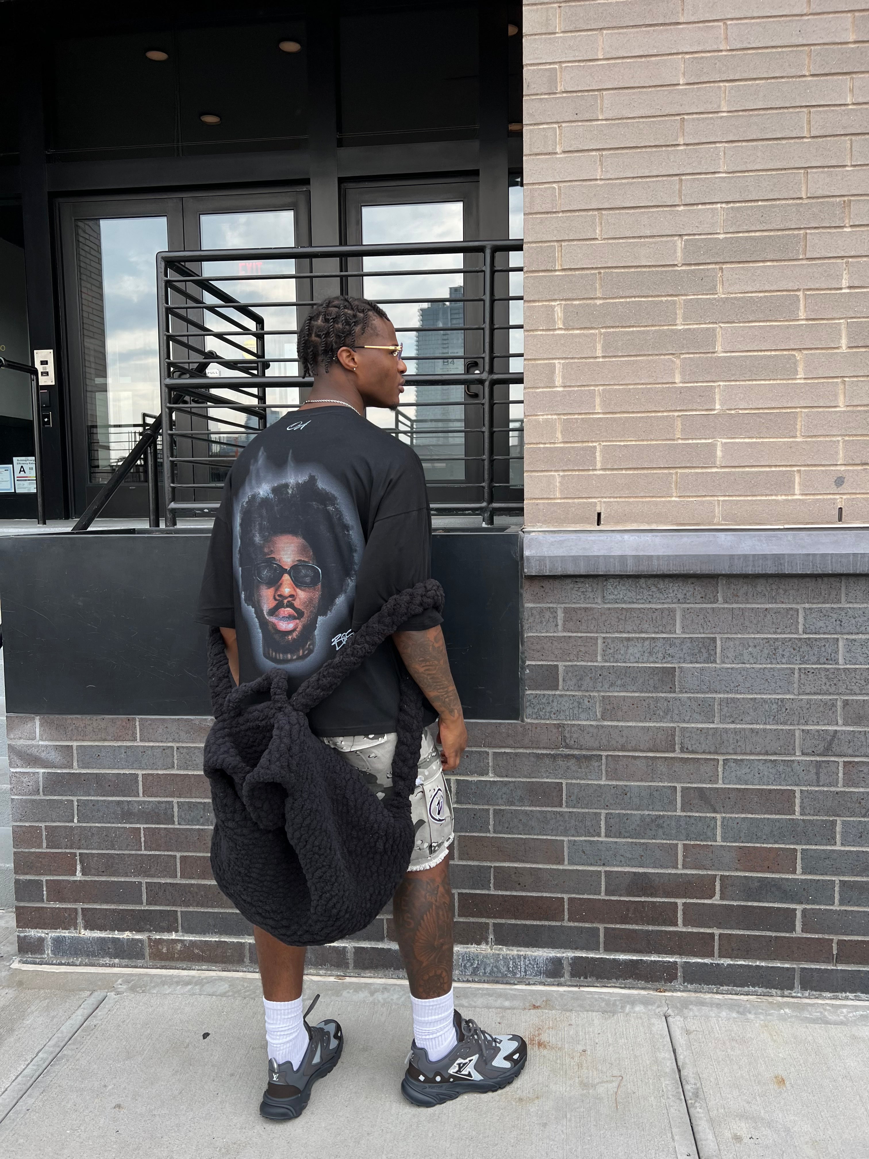 SILENCE Tee in black