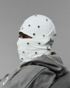 ONYX SKIMASK GEMSTONE IN WHITE