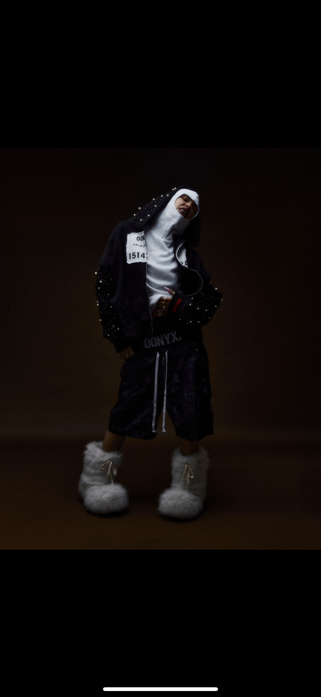 Red Label Pearl Hoodie