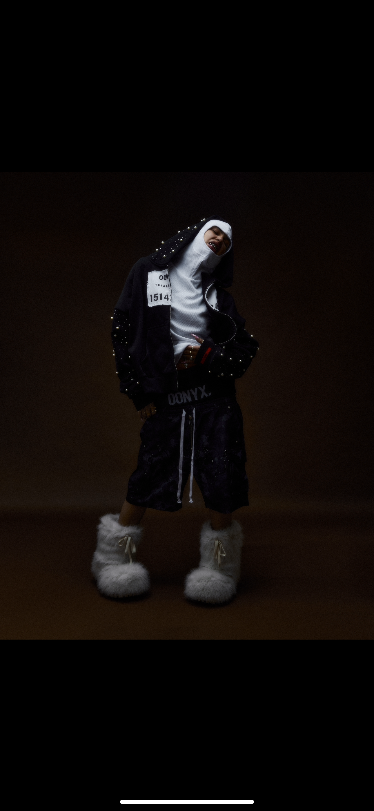 Red Label Pearl Hoodie