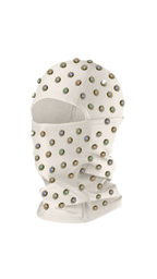 ONYX SKIMASK GEMSTONE IN WHITE