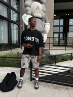 SILENCE Tee in black