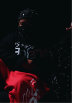 ONYX SKIMASK GEMSTONE IN BLACK