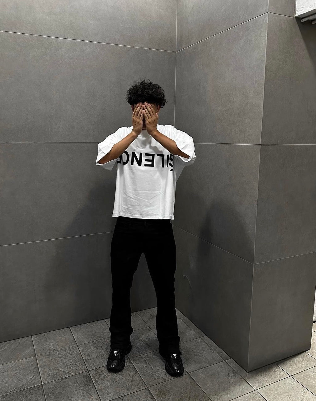 SILENCE Tee in white