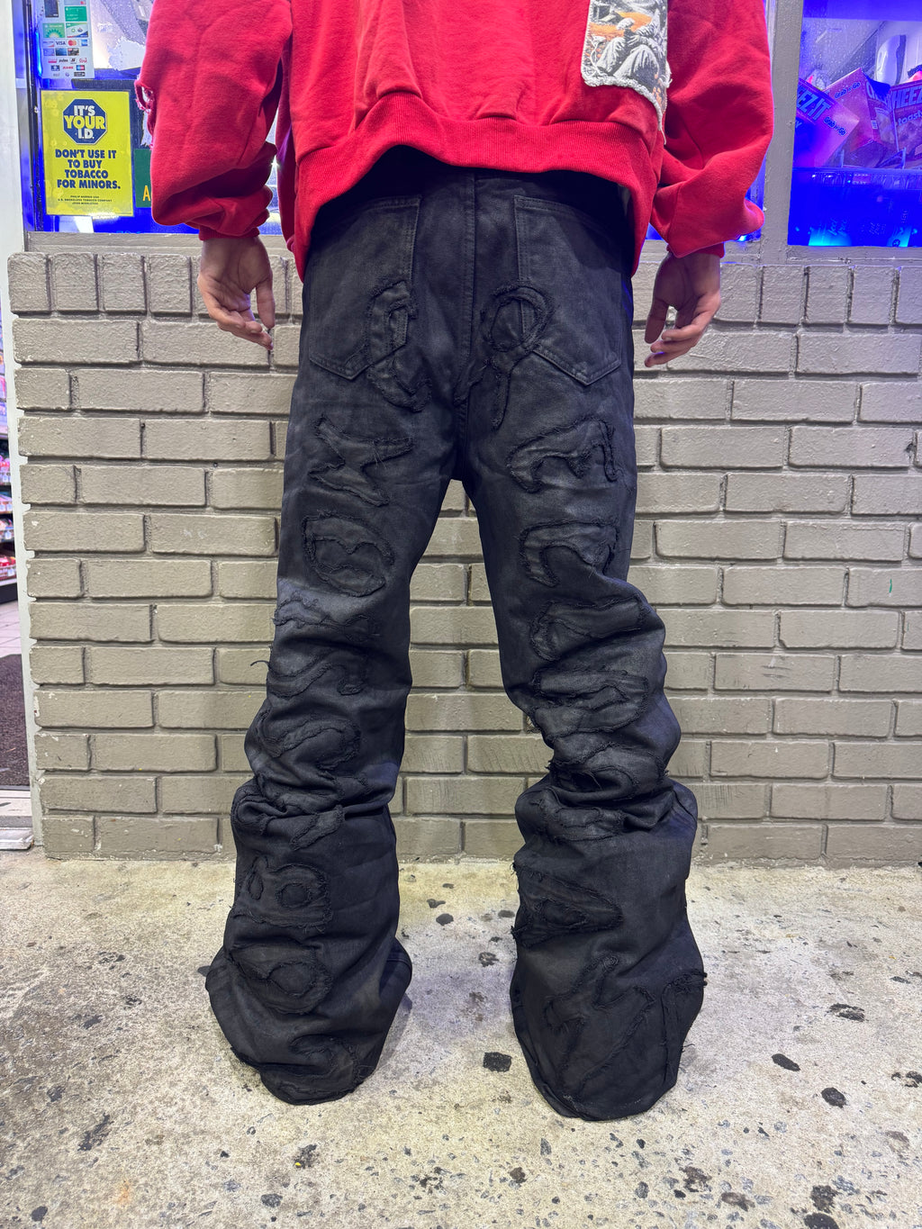 Wax “oil” denim