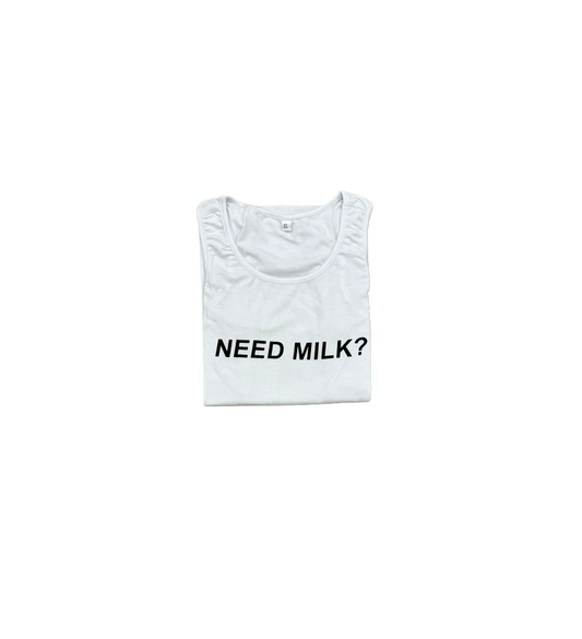 ONYX NEED MILK? ONE PIECE IN WHITE