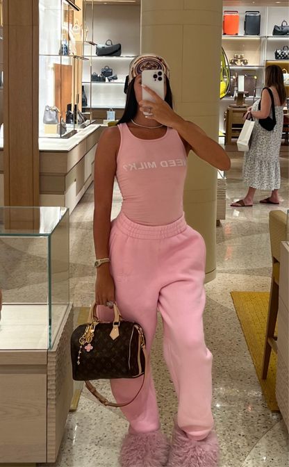 PINK NEED MILK? TANK By Onyx