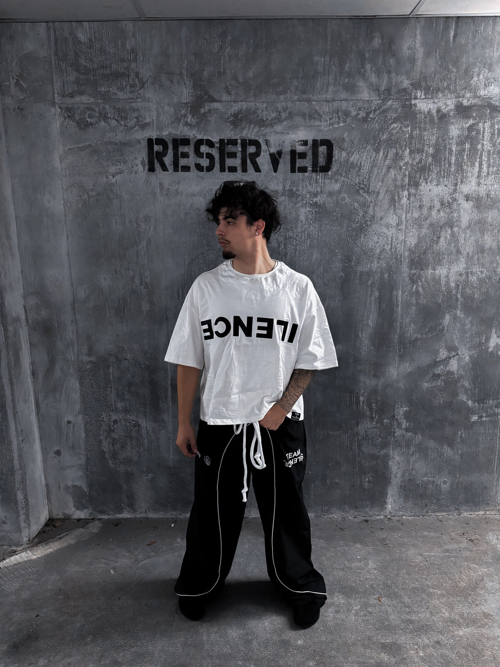 ONYX 2.0 SILENCE TEE IN WHITE