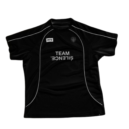 Team “SLNC” soccer jersey (black)