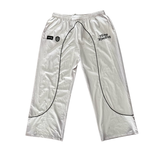 Team “SLNC” warm-up bottoms (white)