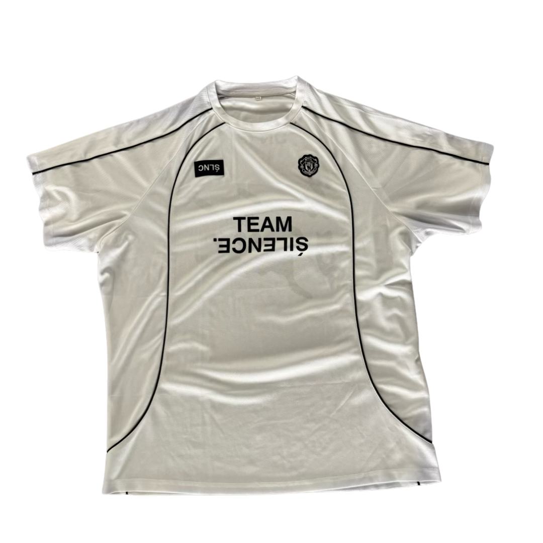 Team “SLNC” soccer jersey (white)
